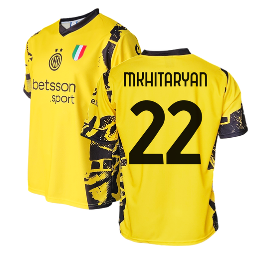 INTER - MAGLIA REPLICA UFFICIALE THIRD ADULTO / BAMBINO 2024/2025 - HENRIKH MKHITARYAN