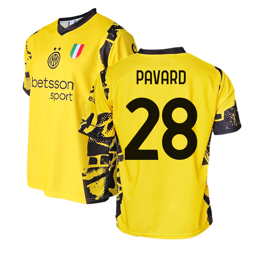 INTER - MAGLIA REPLICA UFFICIALE THIRD ADULTO / BAMBINO 2024/2025 - BENJAMIN PAVARD