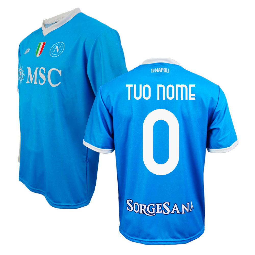 SSC NAPOLI - MAGLIA REPLICA UFFICIALE HOME ADULTO / BAMBINO 2025/2026