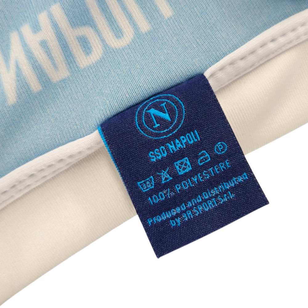 SSC NAPOLI - MAGLIA REPLICA UFFICIALE HOME ADULTO / BAMBINO 2025/2026