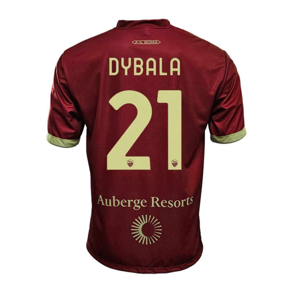 ROMA - MAGLIA REPLICA UFFICIALE HOME ADULTO / BAMBINO 2024/2025 - PAULO DYBALA