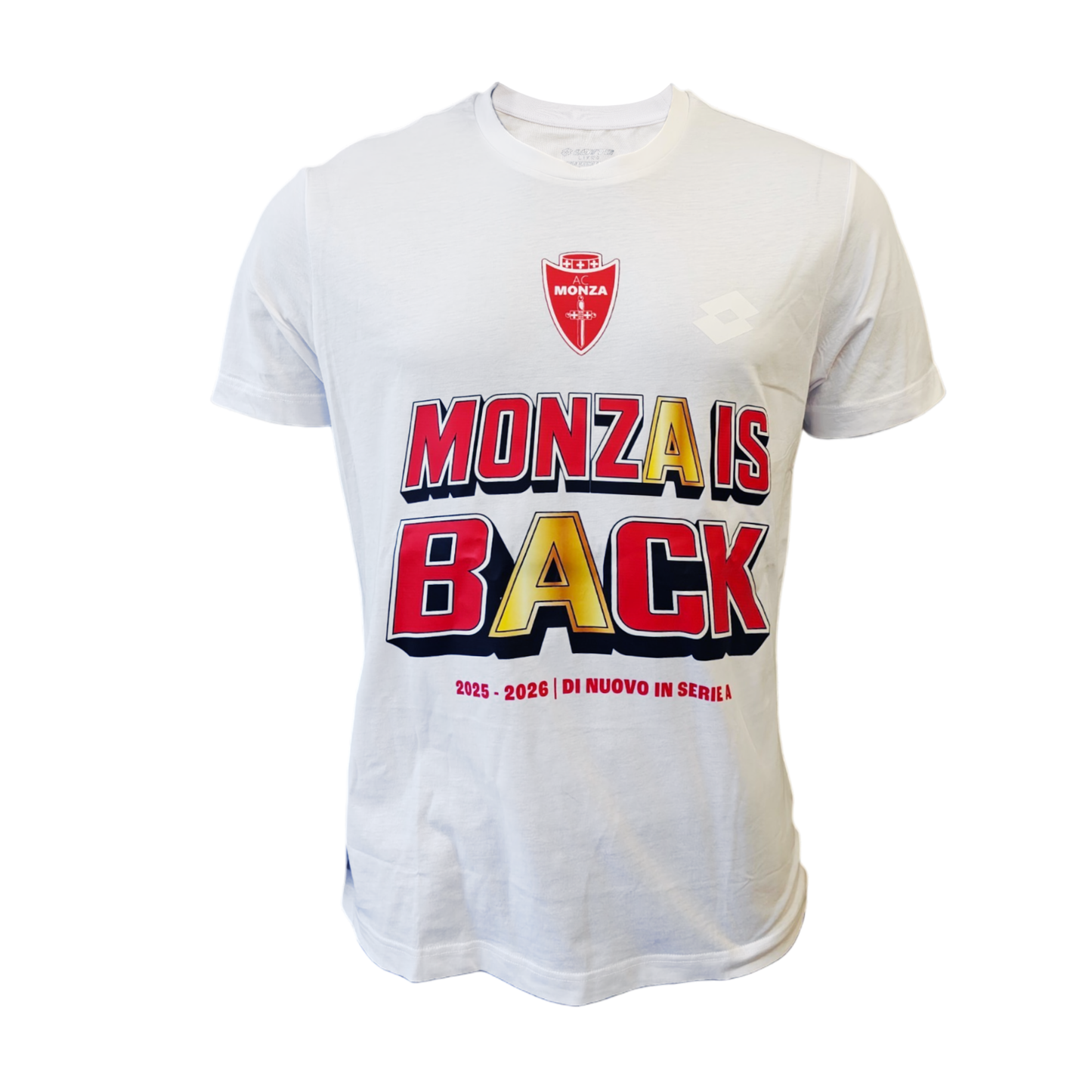 AC MONZA - T-SHIRT CELEBRATIVA "MONZA IS BACK" BIANCA