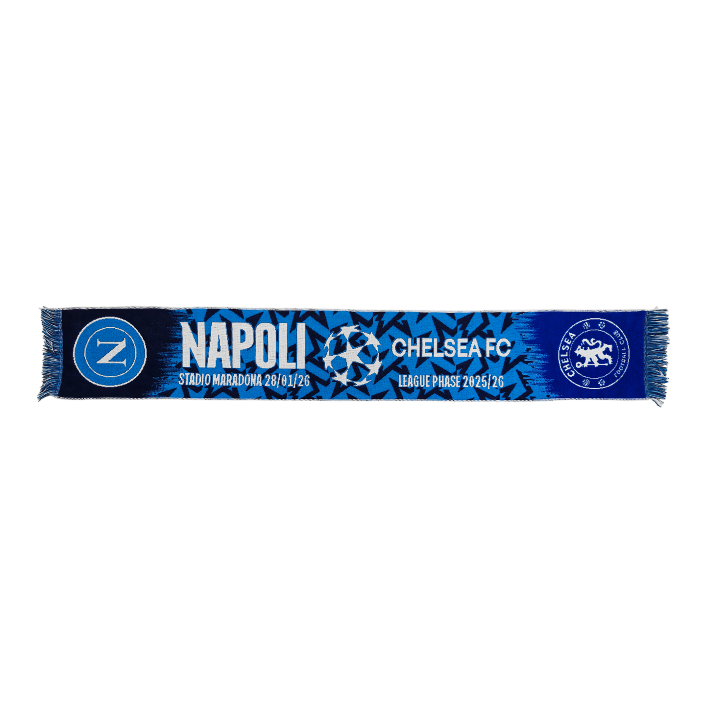 UEFA CHAMPIONS LEAGUE - SCIARPA JACQUARD MATCHDAY NAPOLI vs CHELSEA 20/01/2026 (Copia)