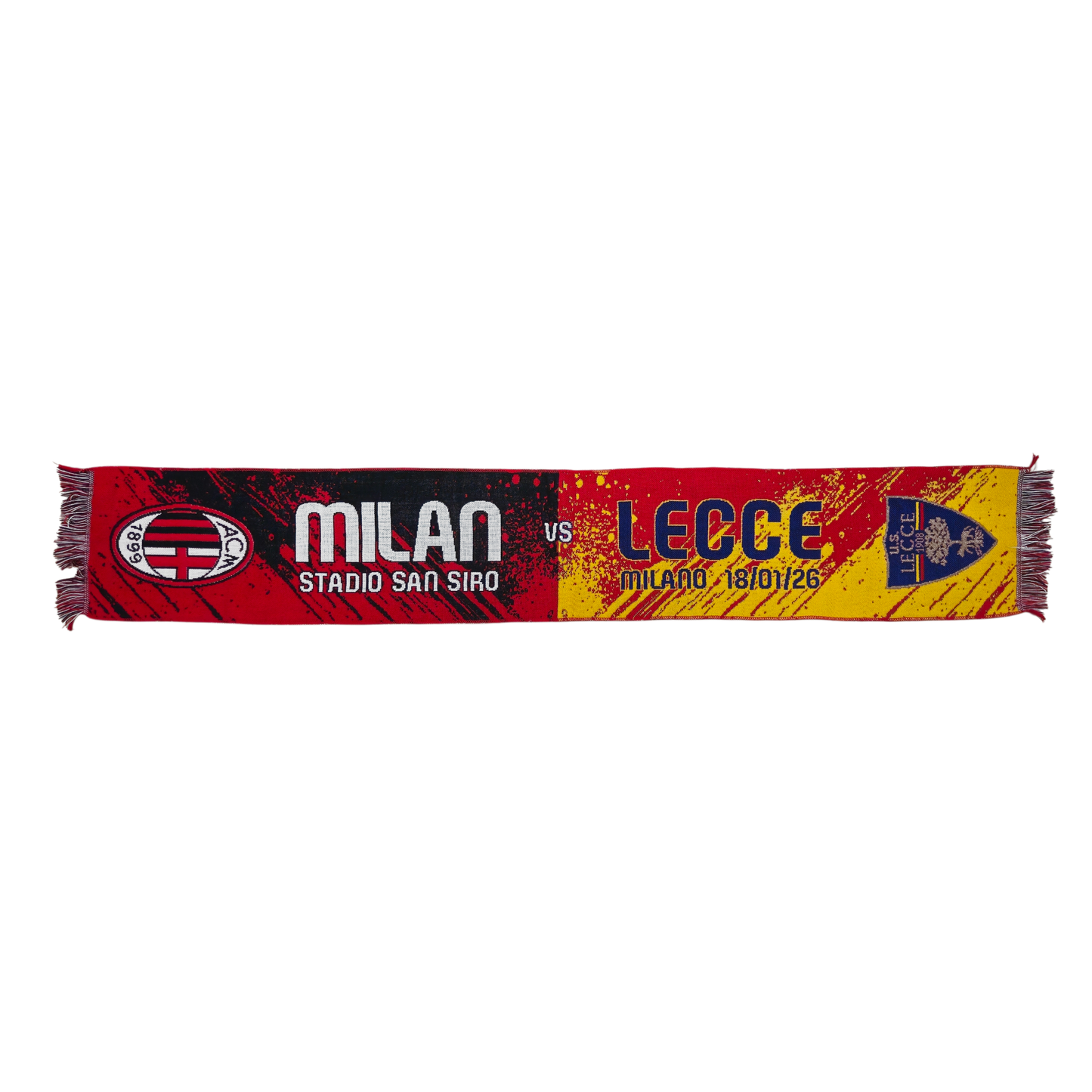AC MILAN - SCIARPA JACQUARD MATCHDAY MILAN vs LECCE 18/01/2026