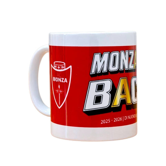 AC MONZA - TAZZA "MONZA IS BACK" ROSSA