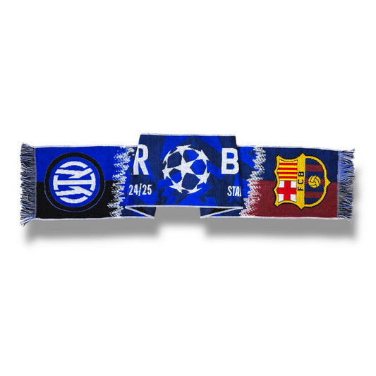 UEFA CHAMPIONS LEAGUE - SCIARPA JACQUARD MATCHDAY INTER - BARCELLONA 06/05/2025