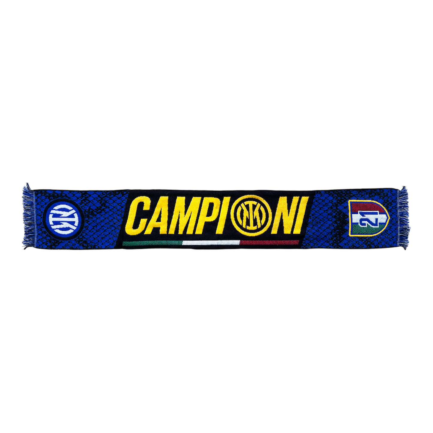 INTER - SCIARPA JACQUARD CELEBRATIVA CAMPIONI 21 SCUDETTO 2026