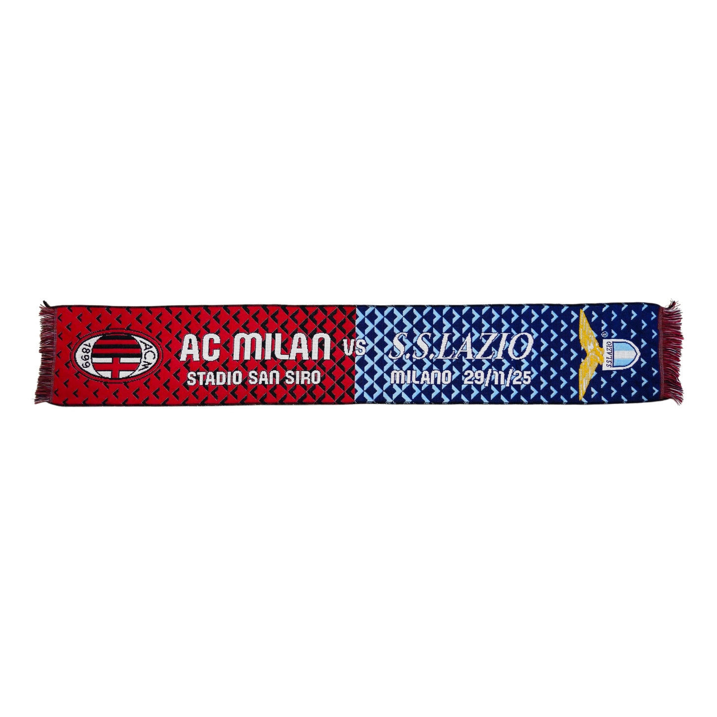 AC MILAN - SCIARPA JACQUARD MATCHDAY MILAN vs LAZIO 29/11/2025