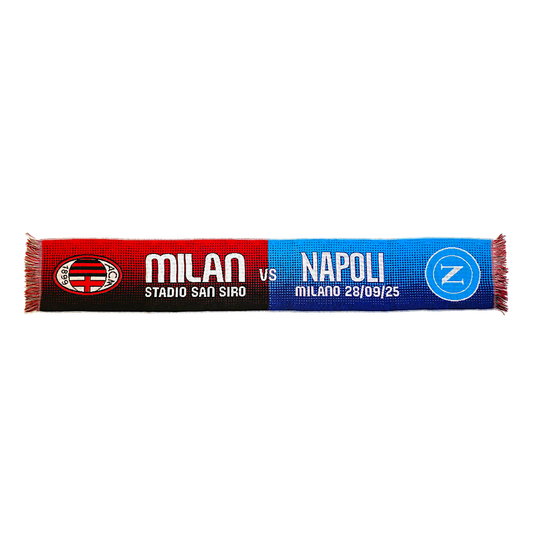 AC MILAN - SCIARPA JACQUARD MATCHDAY MILAN vs NAPOLI 28/9/2025