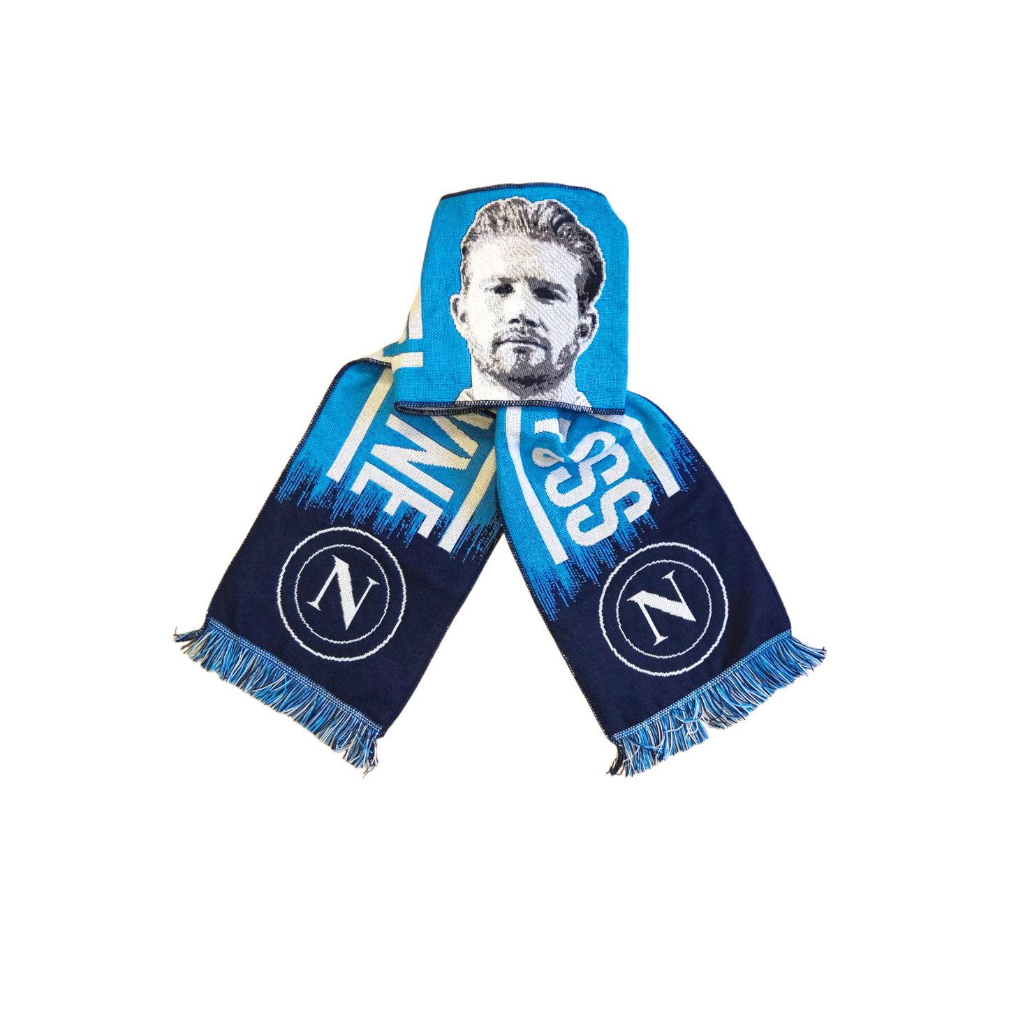 SSC NAPOLI - SCIARPA JACQUARD