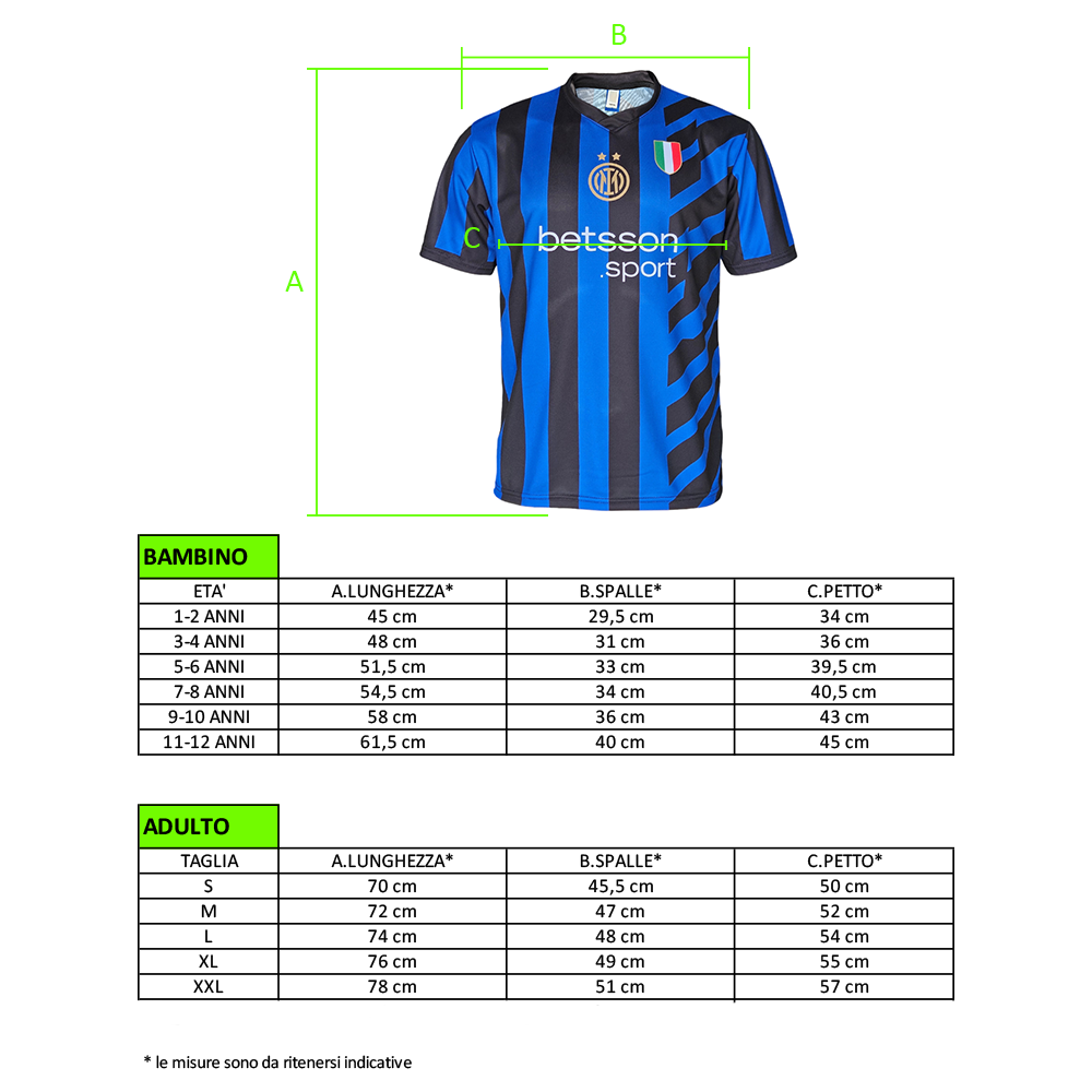 INTER - MAGLIA REPLICA UFFICIALE HOME ADULTO / BAMBINO 2024/2025 - MATTEO DARMIAN