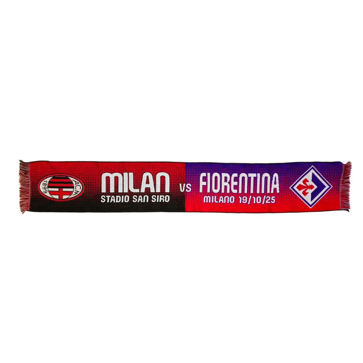 AC MILAN - SCIARPA JACQUARD MATCHDAY MILAN vs FIORENTINA 19/10/2025