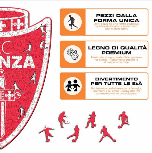 AC MONZA - Puzzle di Legno
