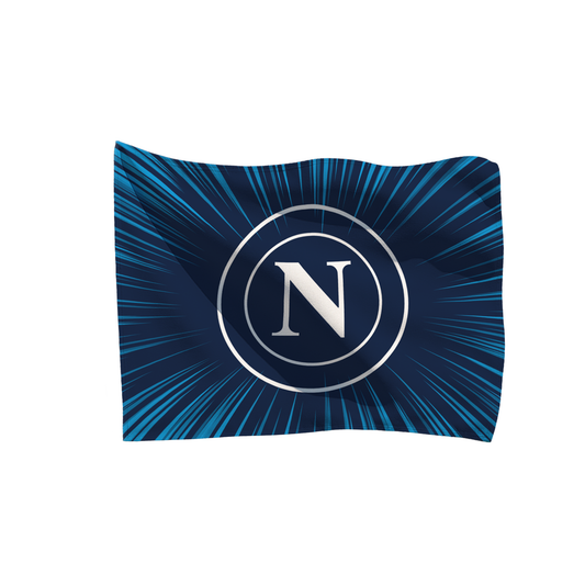 SSC NAPOLI - BANDIERA MEDIA 140X100 CM