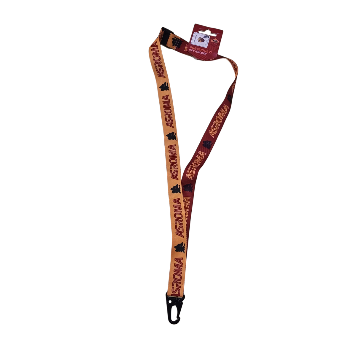 AS ROMA - PORTACHIAVI LANYARD